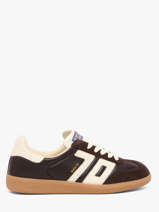 Sneakers In Leather Back 70 Brown women 308