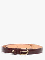 Ceinture R�glable Milano Rouge cocco balo CB25067