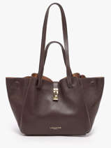 Sac Port� �paule Milano Horizon  Cuir Lancaster Marron milano horizon  82
