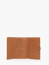 Continental Wallet Leather Hexagona Brown confort 467466R-vue-porte