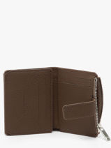 Card Holder With Coin Purse Original Leather Nathan baume Brown original n 102N-vue-porte