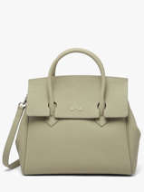 Top Handle Clara Leather Nathan baume Green nathan 2