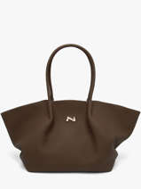 Leather Galat�e Xl Shoulder Bag Nathan baume Brown nymphea 7