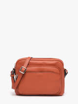 Shoulder Bag Confort Leather Hexagona Orange confort 466600