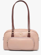Shoulder Bag Ella Hexagona Beige ella 2420282