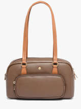 Shoulder Bag Ella Hexagona Brown ella 2420282
