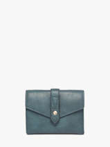 Wallet Hexagona Blue toscane 578260