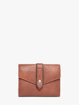 Portefeuille Hexagona Marron toscane 578260