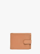 Wallet Leather Hexagona Brown confort 461050R