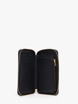 Portefeuille Cuir Tommy hilfiger Noir th leather AW18939-vue-porte