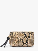Wallet Leather Tommy hilfiger Beige th leather AW18940