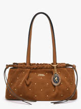 Sac Port� �paule Th Soft Cuir Tommy hilfiger Marron th soft AW19202