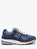 Sneakers In Leather New balance Blue men U20022JF