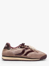 Sneakers In Leather Mrp star Pink women 4