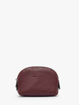 Leather Coin Purse Confort Hexagona Brown confort 460597