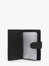 Porte-cartes Cuir Hexagona Noir confort 467254R-vue-porte