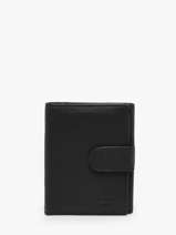 Wallet Leather Hexagona Black confort 467468R