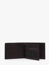 Wallet With Card Holder Leather Maverick Brown maverick brown MAVMB006-vue-porte