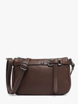 Sac Bandouli�re Caviar Milano Marron caviar G1421NO
