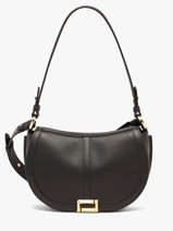 Sac Bandouli�re Celeste Cuir Lancel Noir celeste A14229