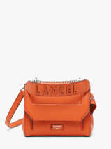 Sac � Main S Ninon Cuir Lancel Orange ninon A09221