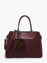 Satchel Suede Gallantry Violet suede 6