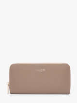 Wallet David jones Beige saffiano P160510B