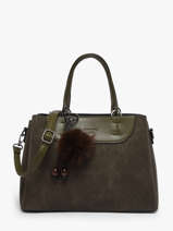 Satchel Suede Gallantry Beige suede 6