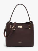 Shoulder Bag Saffiano David jones Brown saffiano 4