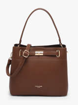 Shoulder Bag Saffiano David jones Brown saffiano 4