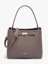 Shoulder Bag Saffiano David jones Gray saffiano 4