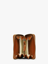 Portefeuille Cuir Paul marius Marron la suite ALICESUI-vue-porte