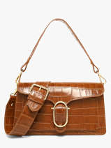 Sac Bandouli�re Cocco Balo Cuir Milano Marron cocco balo CB26063