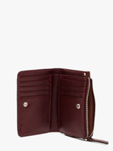 Portefeuille Roza Cuir Vintage Nat et nin Violet vintage ROZA-vue-porte