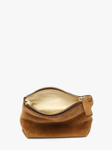 Coin Purse Leather Nat et nin Brown vintage ANY-vue-porte