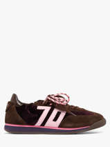 Sneakers En Cuir Back 70 Marron women 73