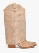 Santiago Boots Xti Beige women 146097