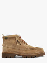 Bottines En Cuir Clarks Beige men 26320158