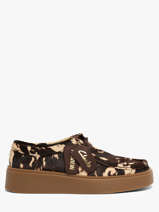 Chaussures Derbies En Cuir Clarks Multicolore women 26329460