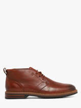 Bottines En Cuir Clarks Marron men 26320116