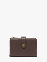 Porte-monnaie Soft Mandoline Marron soft 376