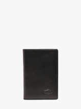 Portefeuille Cuir Hexagona Noir stuart 198469