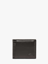 Wallet Leather Hexagona Black stuart 198472