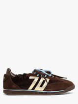 Sneakers En Cuir Back 70 Marron women 62