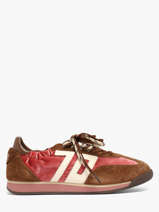 Sneakers In Leather Back 70 Multicolor women 74