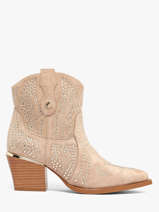 Santiago Boots Xti Beige women 146100