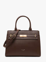 Satchel Saffiano David jones Brown saffiano CM8609