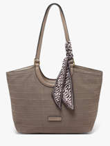 Shoulder Bag Croco Chic David jones Brown croco chic CM8681