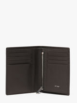 Wallet Leather Le tanneur Black lucien graine THGR3301-vue-porte