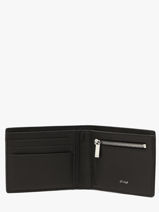 Wallet Leather Le tanneur Black lucien graine THGR3303-vue-porte